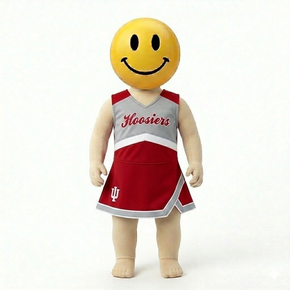 Indiana Hoosiers (2) Piece Cheer/Panty Jumper Dress 3T **NWT**